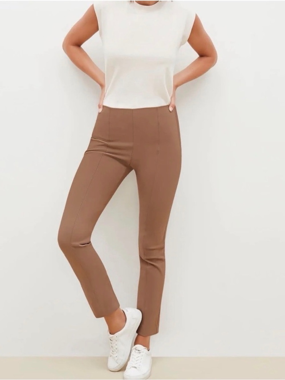MM Lafleur Foster Pants Women’s Tan Size 10